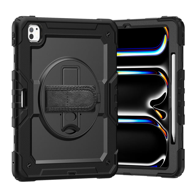 Xccess Survivor All-round Case Apple iPad Pro 13 (2024/2025) Schwarz (ohne Bildschirm)