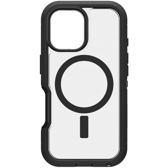 OtterBox Defender Series XT mit MagSafe Apple iPhone 16 Transparent/Schwarz