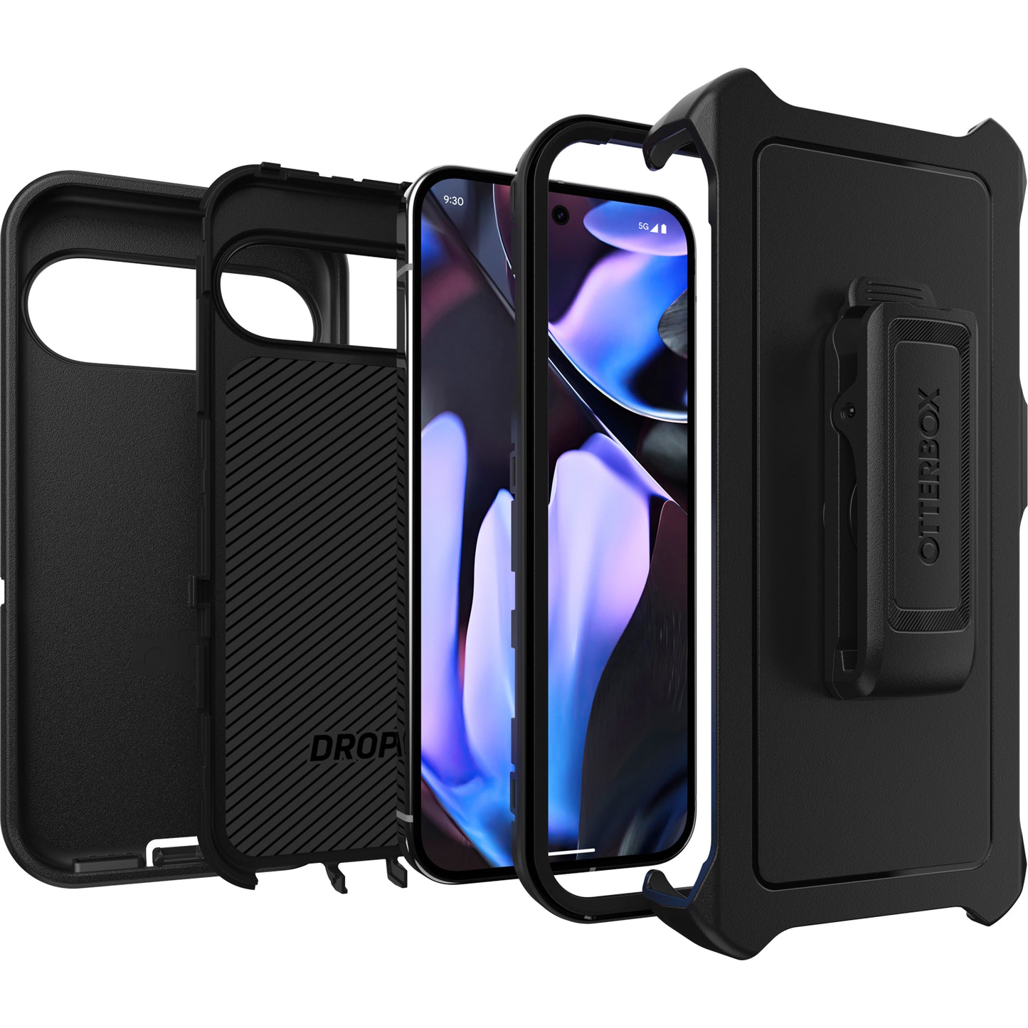 OtterBox Defender Series Screenless Edition Google Pixel 9 Pro XL Black