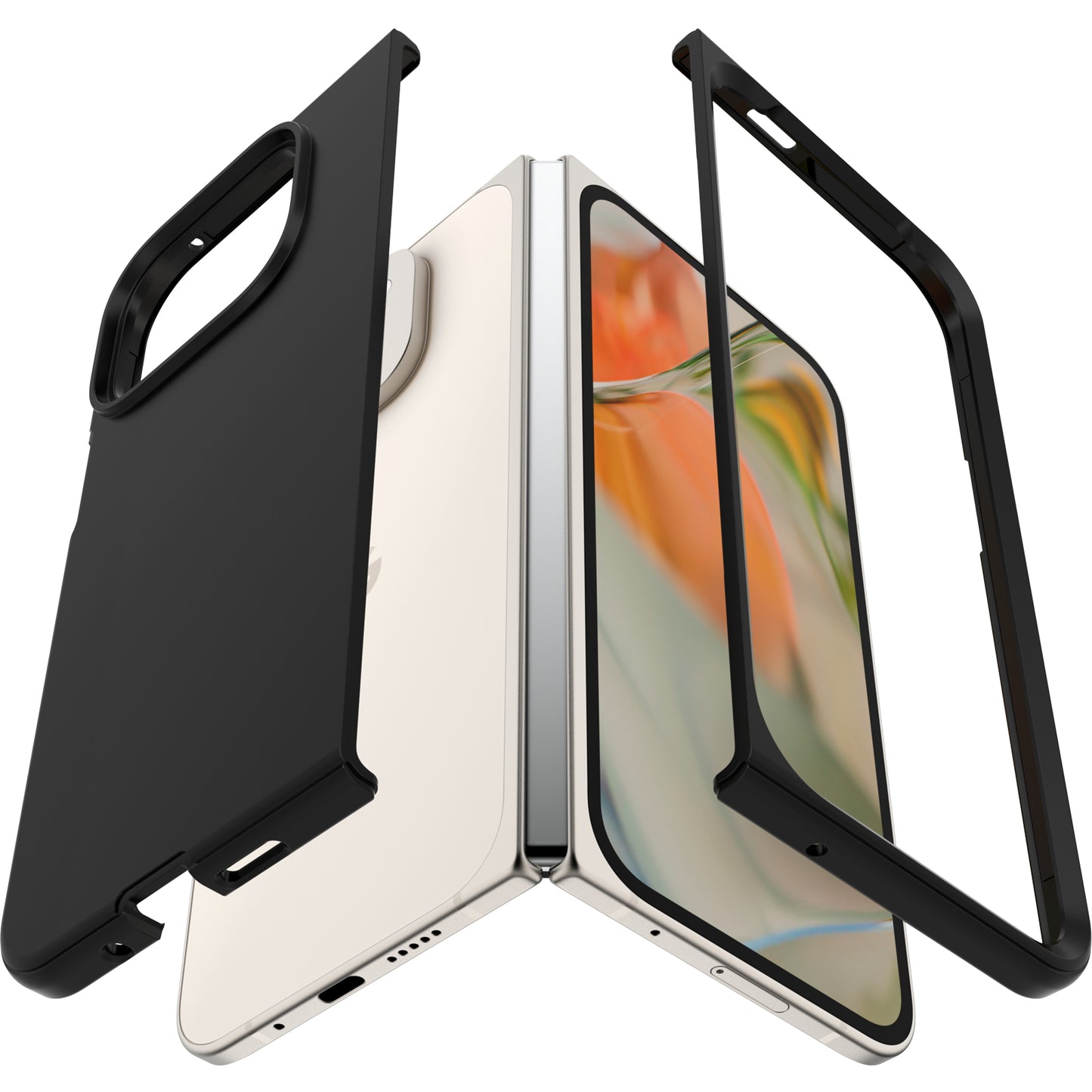OtterBox Thin Flex Series Case Google Pixel 9 Pro Fold Black