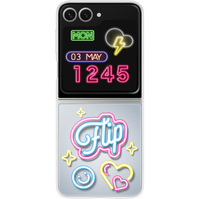 EF-ZF741CTEGWW Samsung Flipsuit Case Galaxy Z Flip6 Clear/Grey