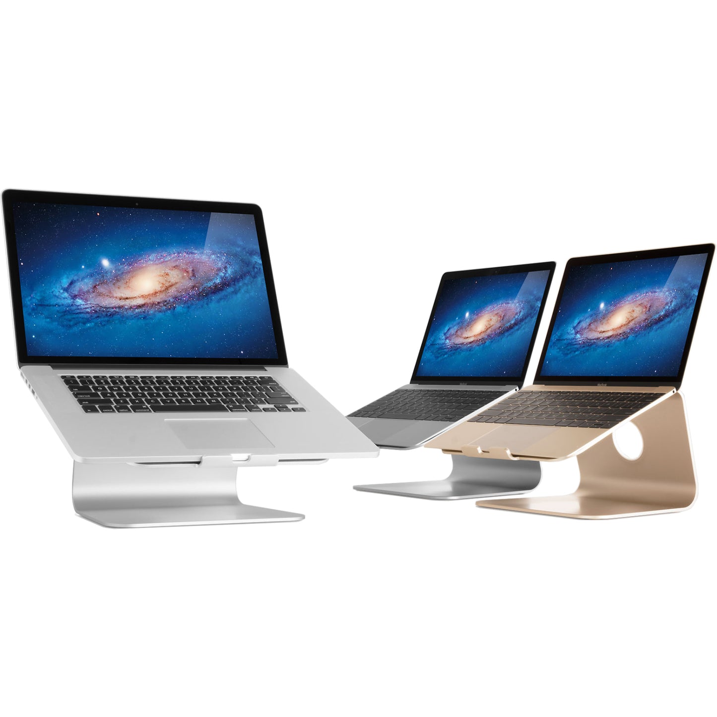 Rain Design mStand 360 Laptop Stand + Swivel Base Rose Gold actie pakket 5+1 gratis