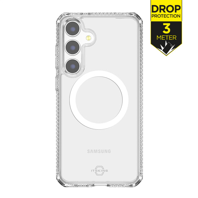 ITSKINS Level 2 HybridMagClear_R pour Samsung Galaxy S25+ 5G Transparent