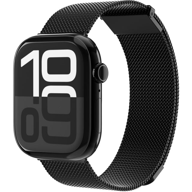 Vonmählen Milanese Loop 2 für Apple Watch 40 - 41 - 42mm One Size Schwarz