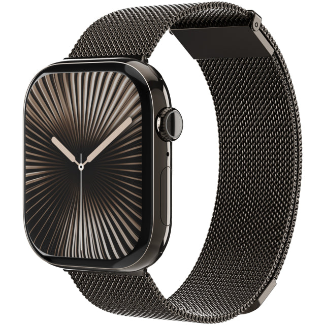 Vonmählen Milanese Loop 2 für Apple Watch 40 - 41 - 42mm Einheitsgröße Granitgrau