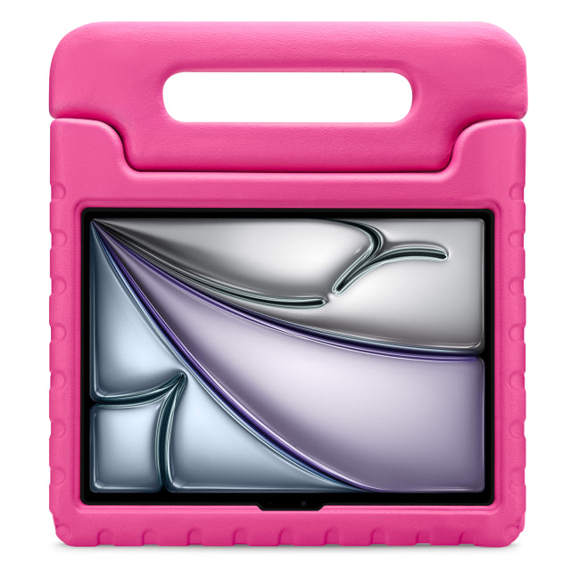 Xccess Kids Guard Étui pour tablette Apple iPad Pro 12.9 (2018-2022)/iPad Pro 13 (2024/2025)/iPad Air 13 (2024/2025/2026) Rose