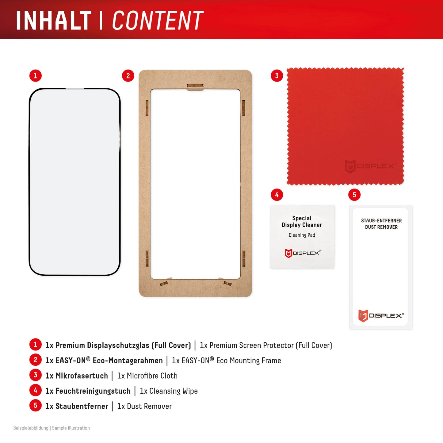 DISPLEX Premium Glass 3D Xiaomi 15 Pro/15 Ultra