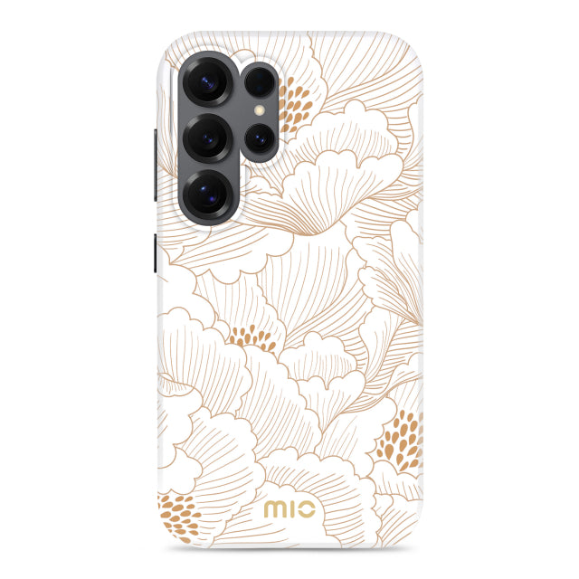 MIO White Roses Magsafe Kompatibel für Samsung S25 Ultra 5G