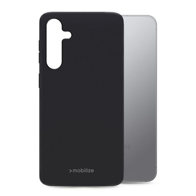Mobilize Rubber Gelly Case Samsung Galaxy S25 5G Matt Black