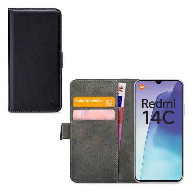 Mobilize Classic Gelly Wallet Book Case Xiaomi Poco C75/Redmi 14C Noir