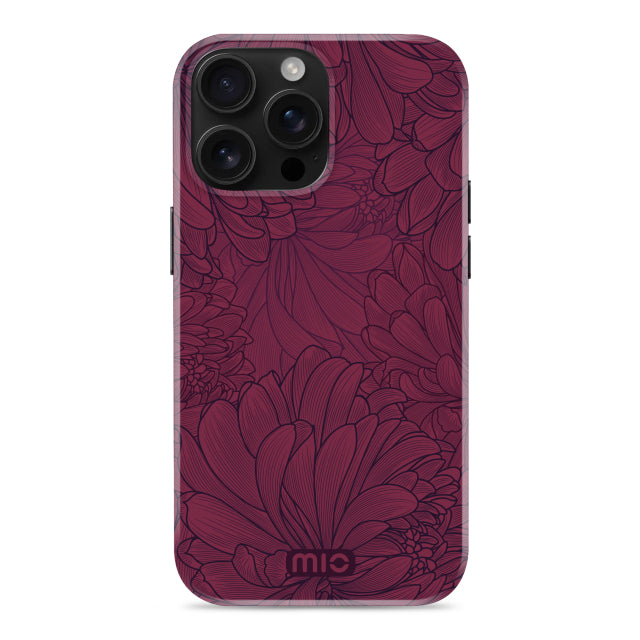 MIO Berry Blooms compatible MagSafe pour iPhone 16 Pro