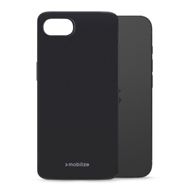 Mobilize Rubber Gelly Case Apple iPhone 16e/17e Matt Black