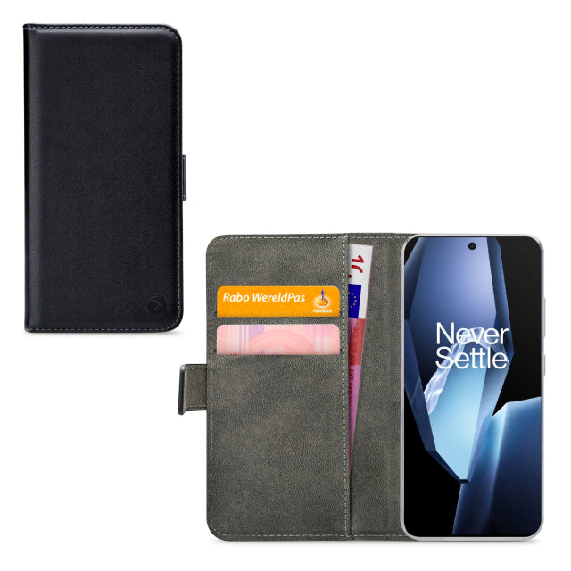 Mobilize Classic Gelly Wallet Book Case OnePlus 13R Schwarz