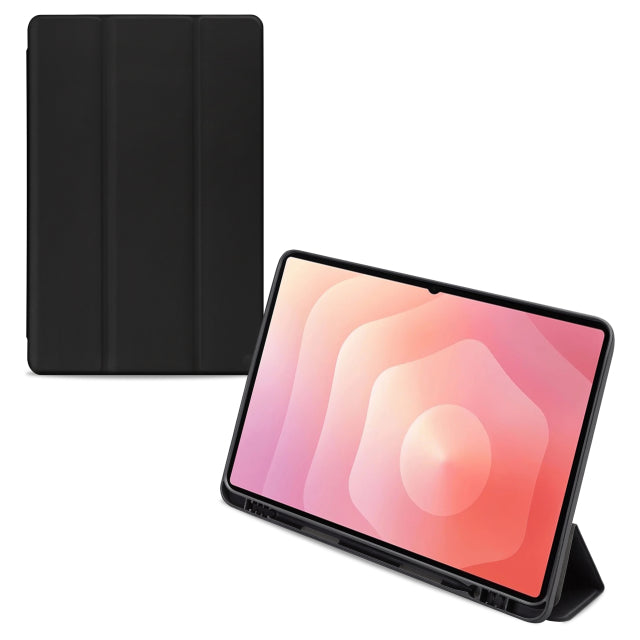 Mobilize Solid Folio Case für Samsung Galaxy Tab S9 Ultra/S10 Ultra Schwarz