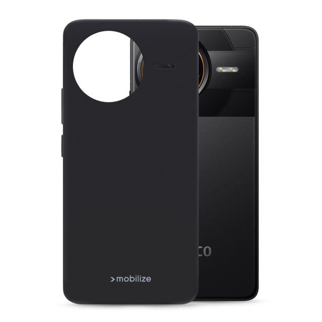 Mobilize Rubber Gelly Case Xiaomi Poco F7 Ultra Matt Black