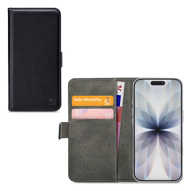 Mobilize Classic Gelly Wallet Book Case Apple iPhone 17 Noir