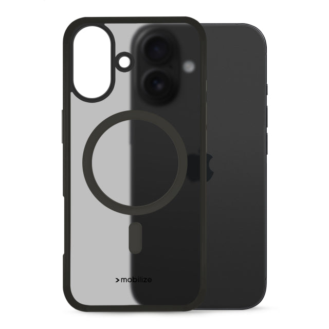 Mobilize MagSafe Compatible Hybrid Pro Case Apple iPhone 17 Schwarz