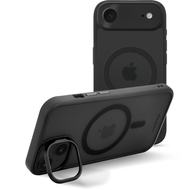 Mobilize MagSafe Compatible Hybrid Pro Case with Camera Stand Apple iPhone Air Black