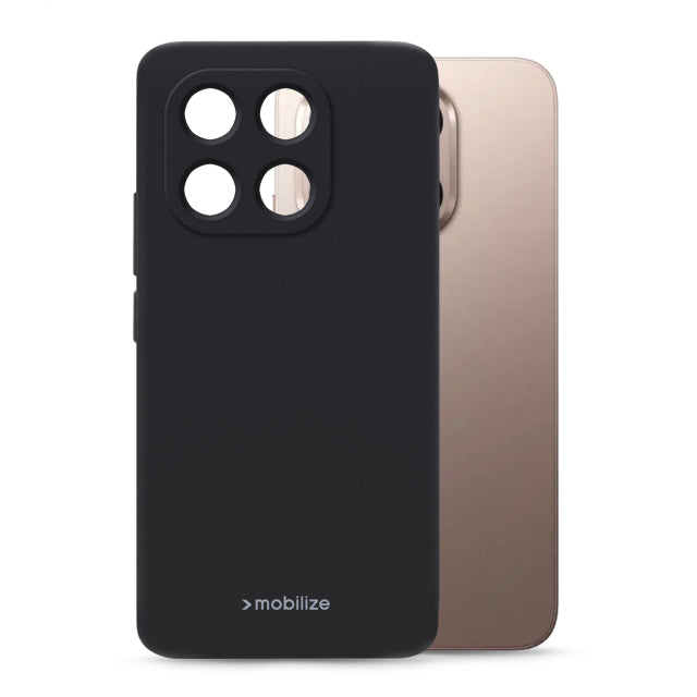 Mobilize Rubber Gelly Case Xiaomi 15T Mattschwarz