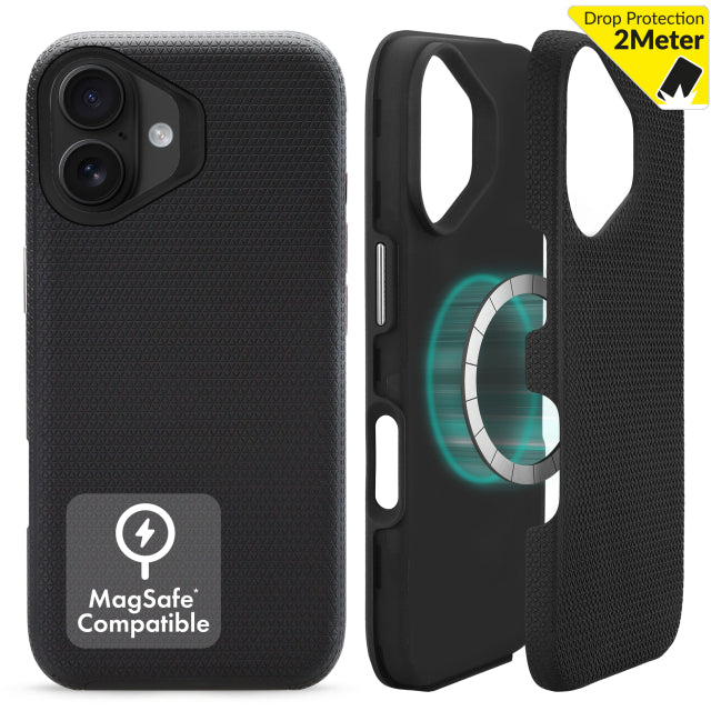 My Style Magsafe Tough Case pour Apple iPhone 17 Noir