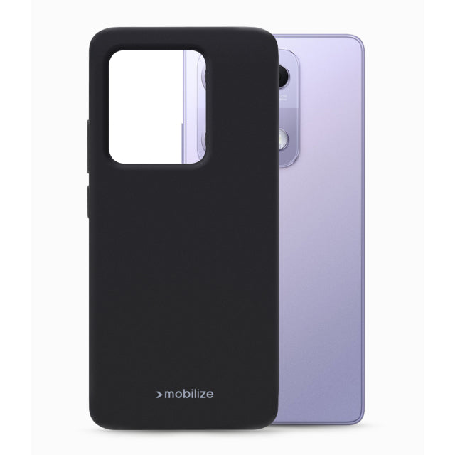 Mobilize Rubber Gelly Case Xiaomi Redmi Note 14S Noir mat