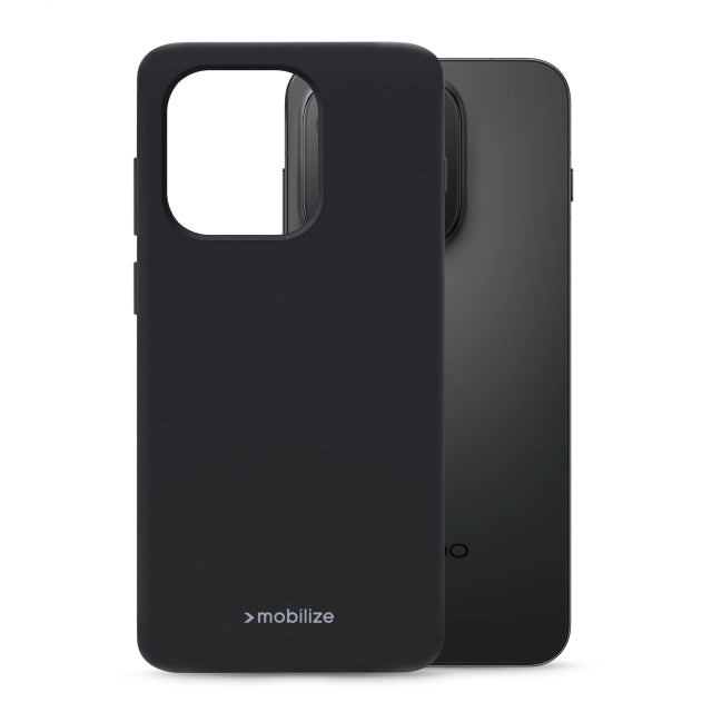 Mobilize Rubber Gelly Case OPPO Find X9 Matt Schwarz