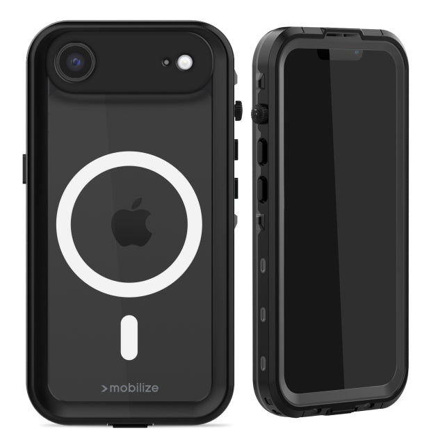 Mobilize MagSafe Compatible Waterproof Case Apple iPhone Air Clear/Black