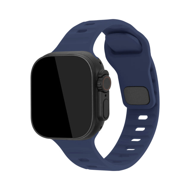 Mobilize Silicon Armband - Sport - für Apple 38/40/41mm - Blau