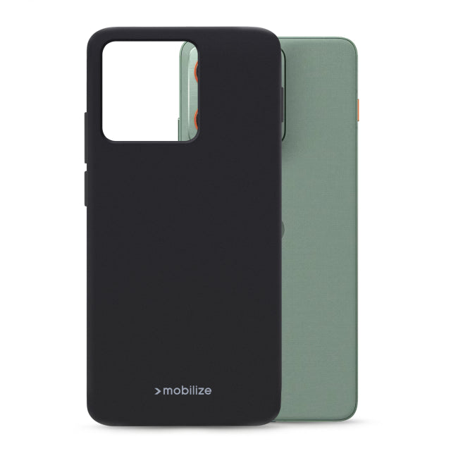 Mobilize Coque Souple Gelly Motorola Edge 70 Noir Mat