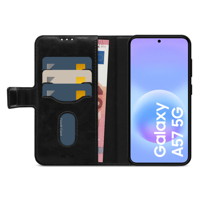My Style 2in1 Magnet Gelly Wallet Case Samsung Galaxy A57 5G Black