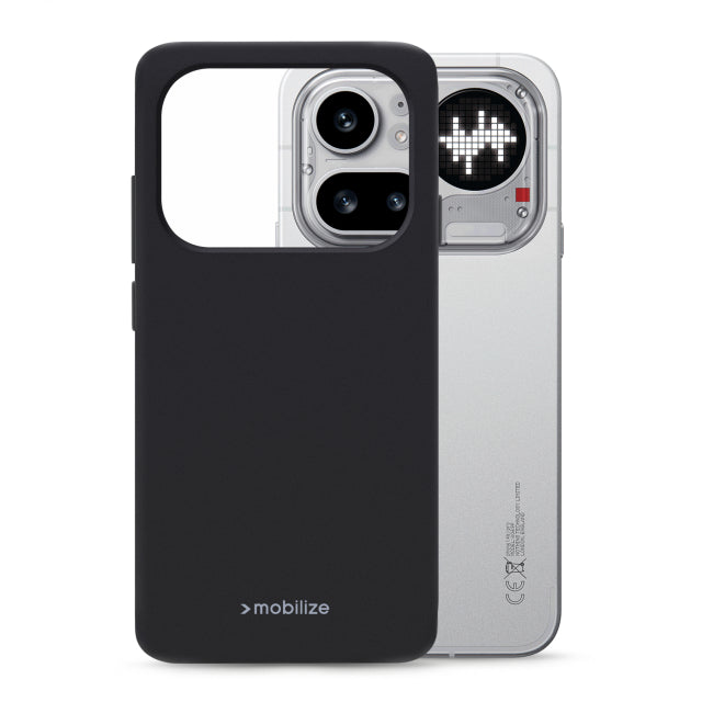 Mobilize Rubber Gelly Case Nothing Phone (4a) Pro Matt Black