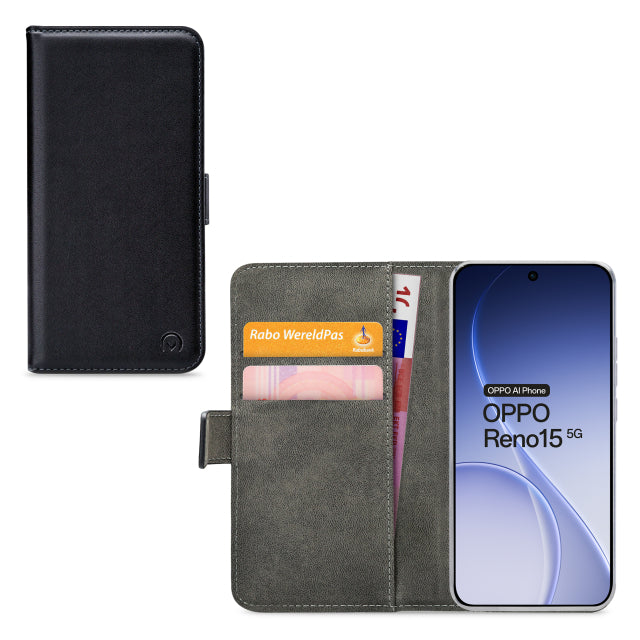 Mobilize Classic Gelly Wallet Book Case OPPO Reno15 5G Black