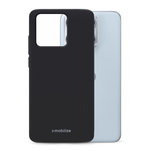 Mobilize Rubber Gelly Case Motorola Edge 70 Fusion Matt Black