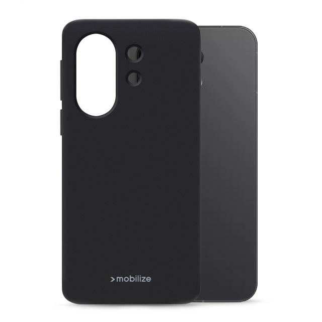 Mobilize Rubber Gelly Case Vivo X300 Ultra Matt Black