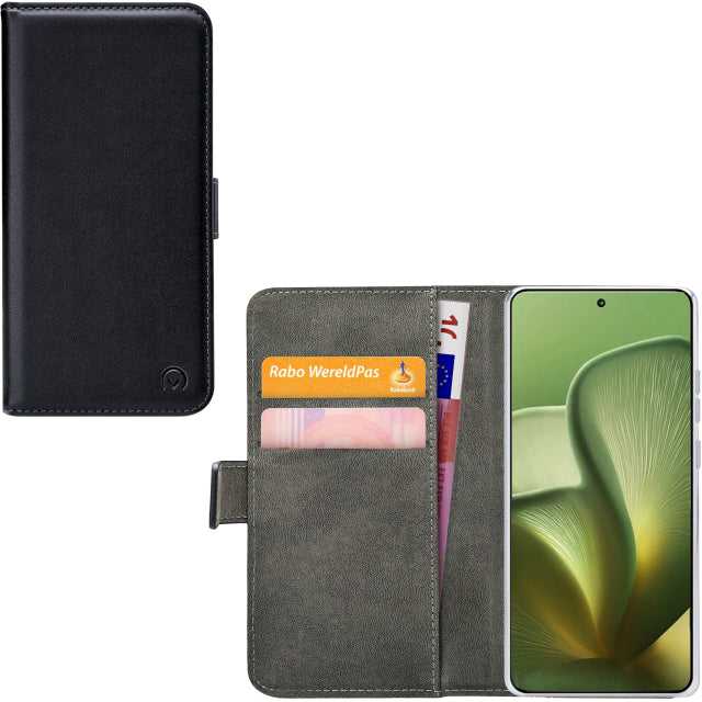 Mobilize Classic Gelly Wallet Book Case Motorola Edge 60 Neo Black