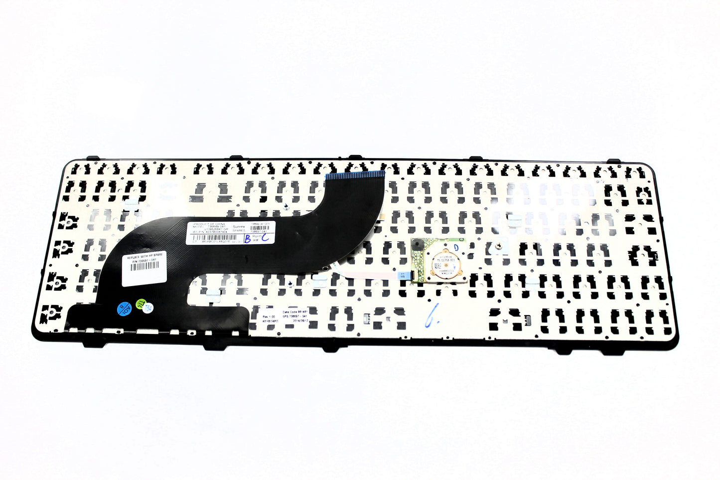 HP Laptop-Tastatur QWERTZ DE + Trackpoint