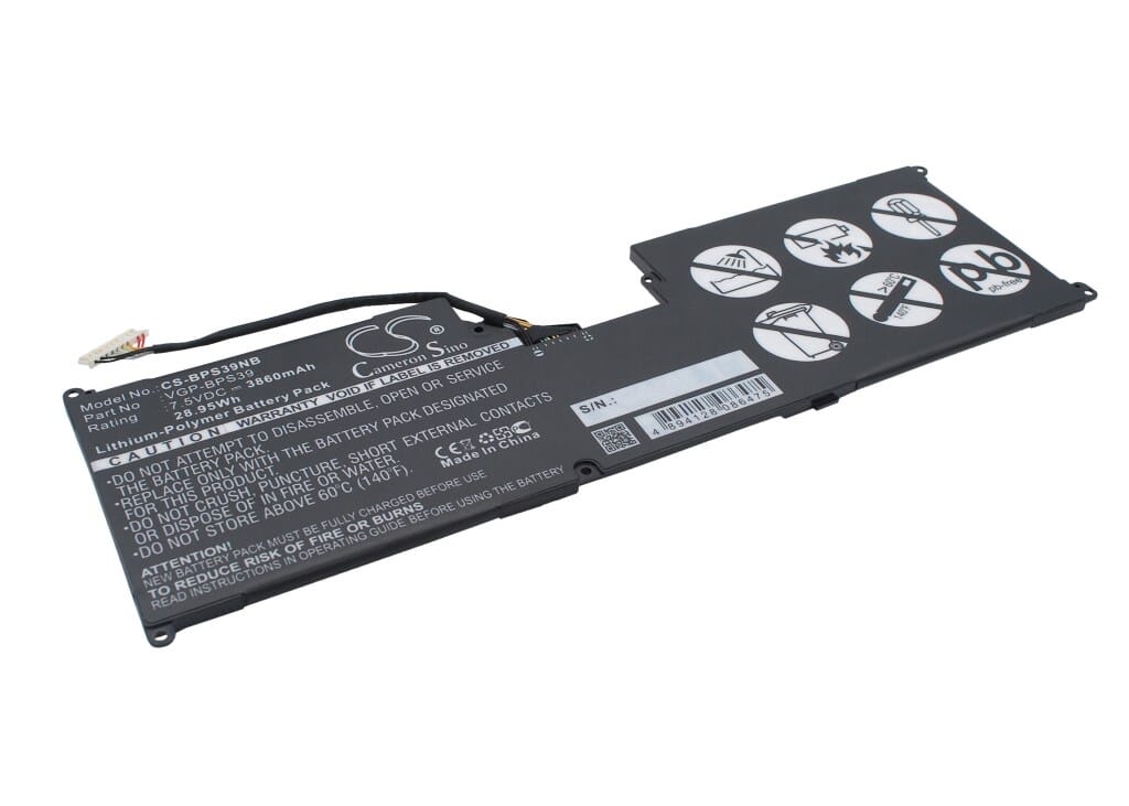 Batterie d'ordinateur portable 3860mAh