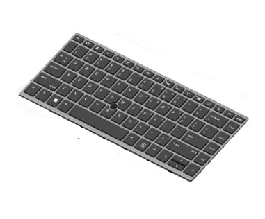HP Laptop Tastatur Qwerty US + Trackpoint