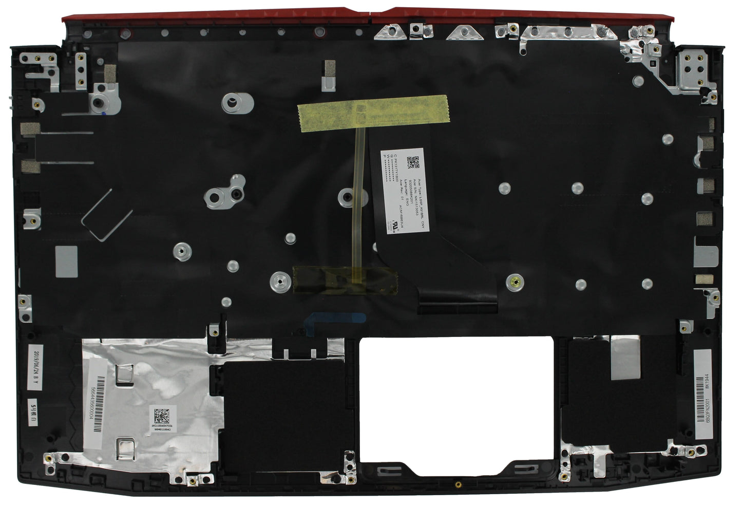 Acer Laptop Tastatur Qwerty US + Top Cover, beleuchtet