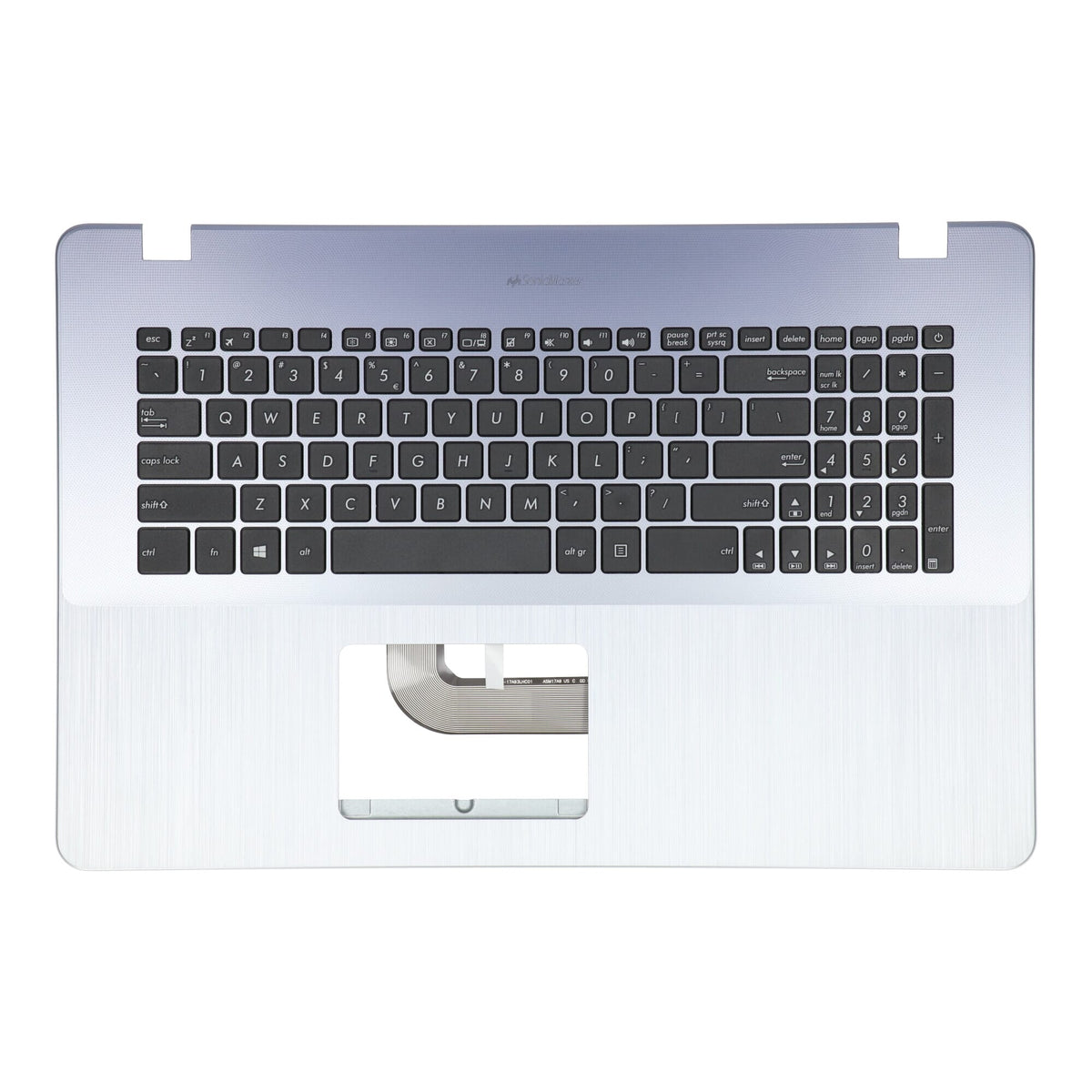 Asus Laptop Toetsenbord Qwerty US +Top Cover