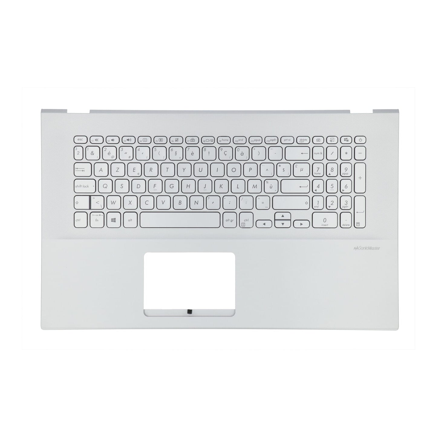 Asus Laptop Toetsenbord Azerty BE + Top Cover, Backlit