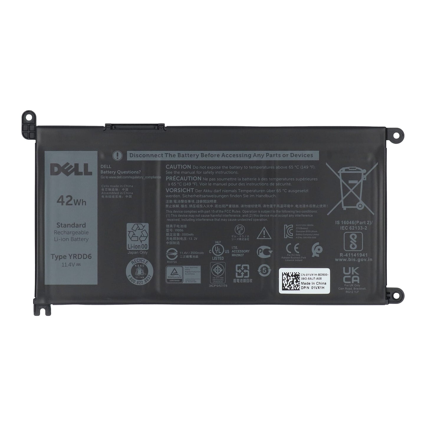 Dell Laptop Akku 3500 mAh
