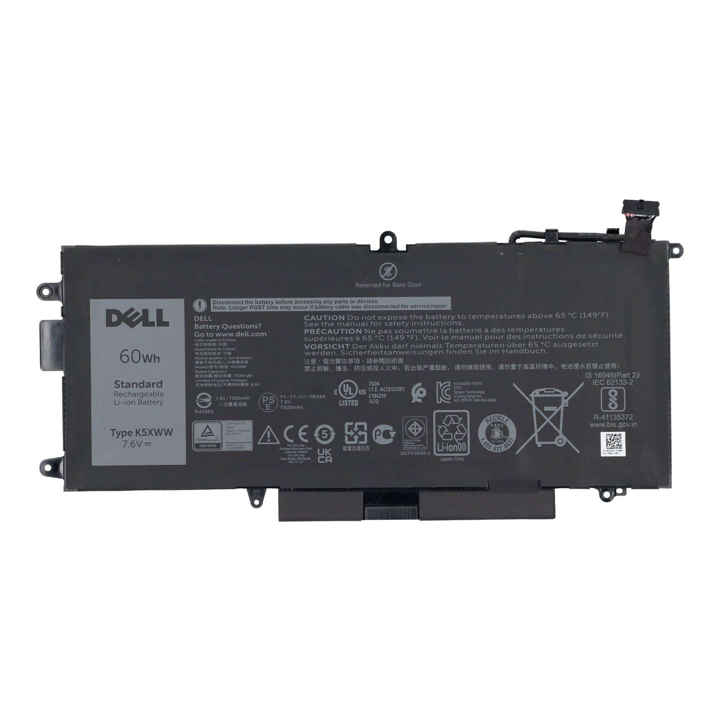 Dell Laptop Accu 7900 mAh