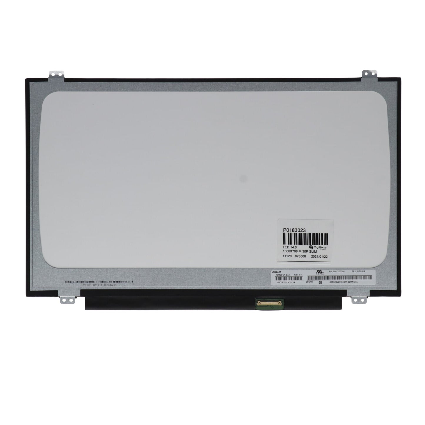 14.0 inch LCD Scherm 1366x768 Glans 30Pin eDP