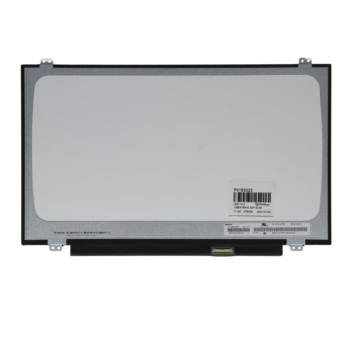 14.0 inch LCD Scherm 1366x768 Glans 30Pin eDP