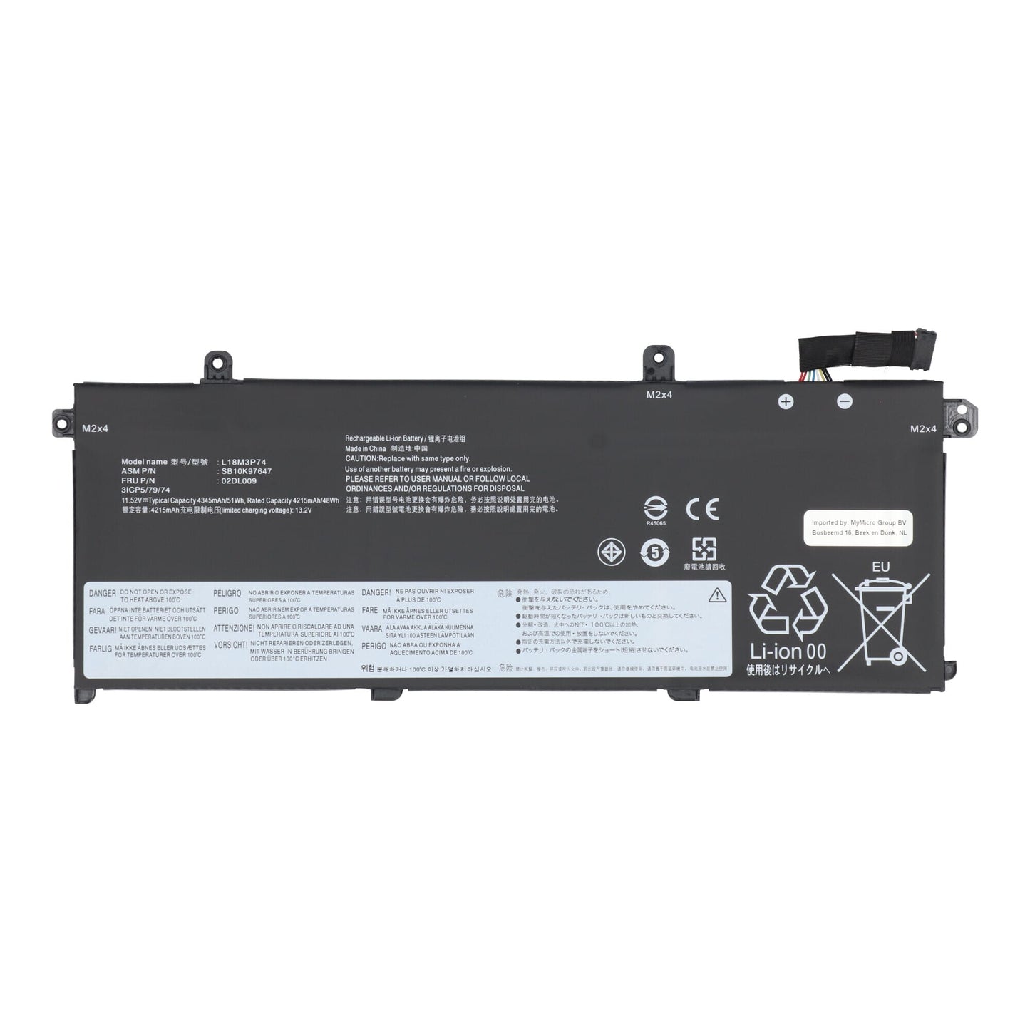 Laptop Accu 4250 mAh