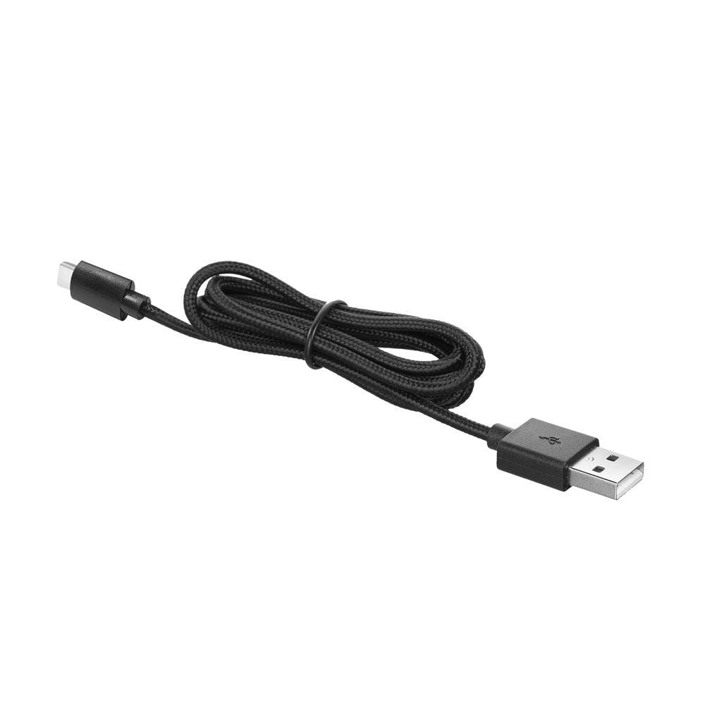 ACT USB-A male naar USB-C male laad en sync kabel 1m nylon