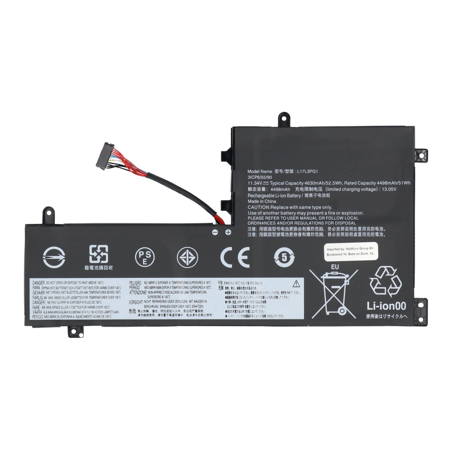 Laptop Accu 4400 mAh