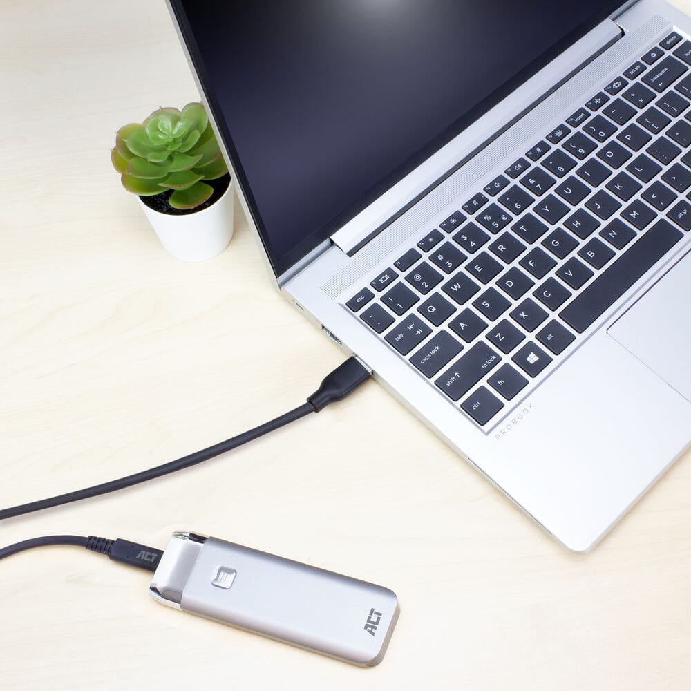 ACT USB 3.2 Gen1 aansluitkabel A male - C male 1 m