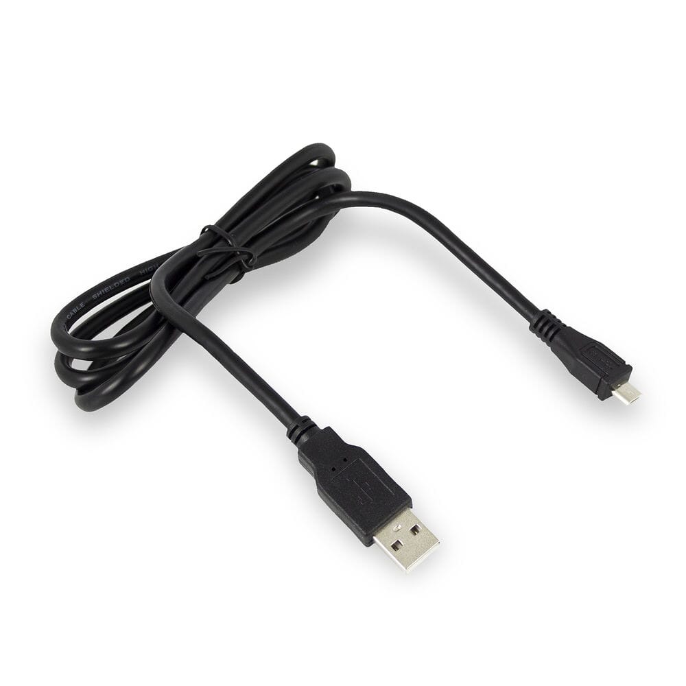 ACT USB 2.0 laad- en datakabel A male - micro B male 1 meter